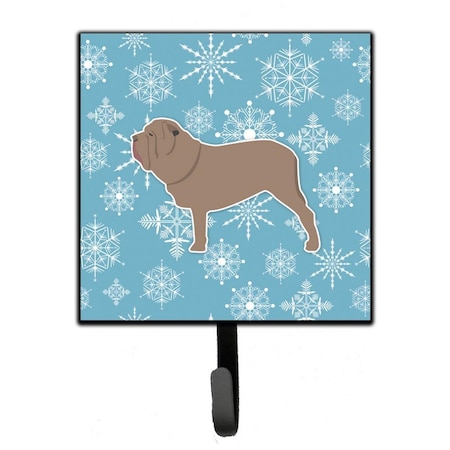 Micasa Winter Snowflake Neapolitan Mastiff Leash or Key Holder MI230104